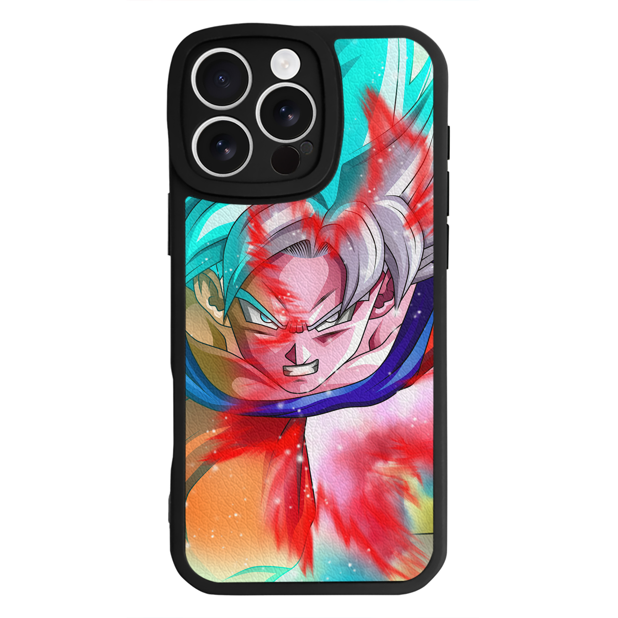 （画像用） ドラゴンボール DRAGON BALL 【iPhone 16シリーズ対応】シリコンスマホケース（レザー調） 材質：シリコン